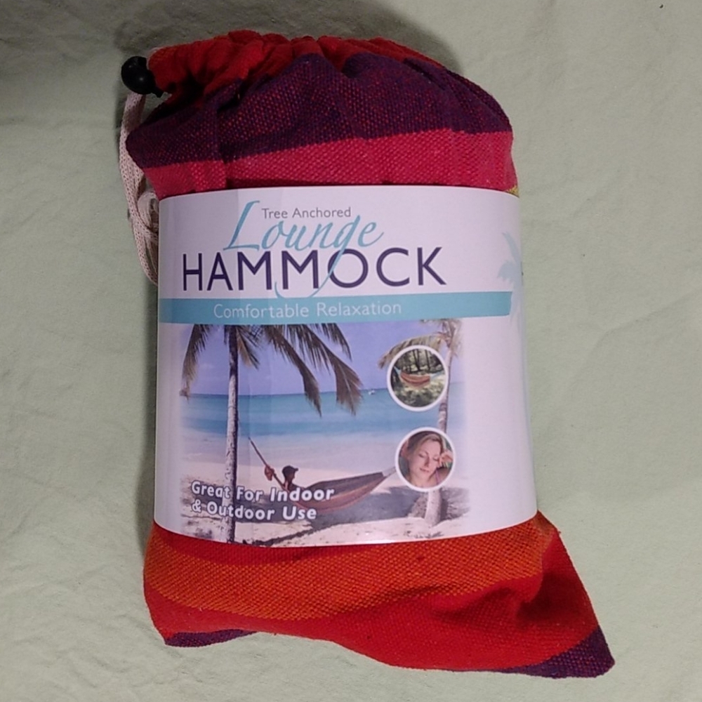 Lounge Fabric Colorful Indoor/Outdoor Hammock